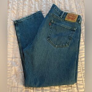 Levi's Men's 505 Straight-Leg Denim Jeans 40X30